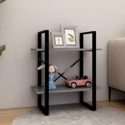 Kirjahylly 60x30x70-140cm, eri kokoja/materiaaleja ja värejä*FinePRICE Outlet