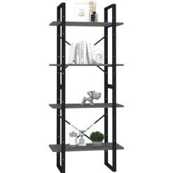 Kirjahylly 60x30x70-140cm, eri kokoja/materiaaleja ja värejä*FinePRICE Outlet