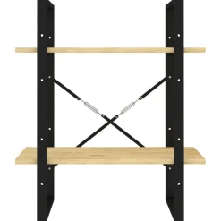 Kirjahylly 60x30x70-140cm, eri kokoja/materiaaleja ja värejä*FinePRICE Outlet