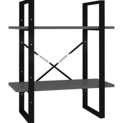 Kirjahylly 60x30x70-140cm, eri kokoja/materiaaleja ja värejä*FinePRICE Outlet