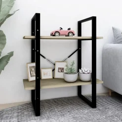Kirjahylly 60x30x70-140cm, eri kokoja/materiaaleja ja värejä*FinePRICE Outlet