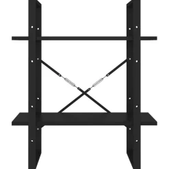 Kirjahylly 60x30x70-140cm, eri kokoja/materiaaleja ja värejä*FinePRICE Outlet
