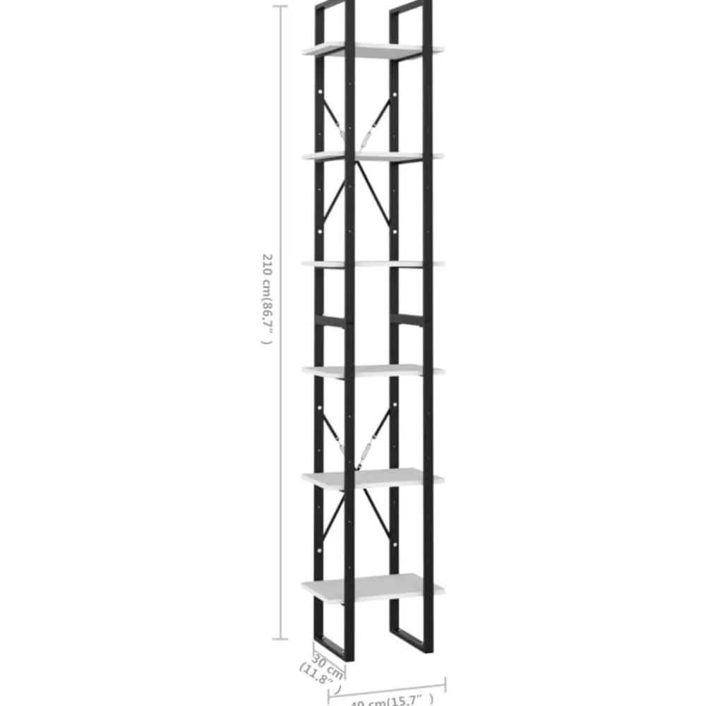 New Kirjahylly 40x30x105-210cm, eri materiaaleja/kokoja ja värejä Kirjahyllyt