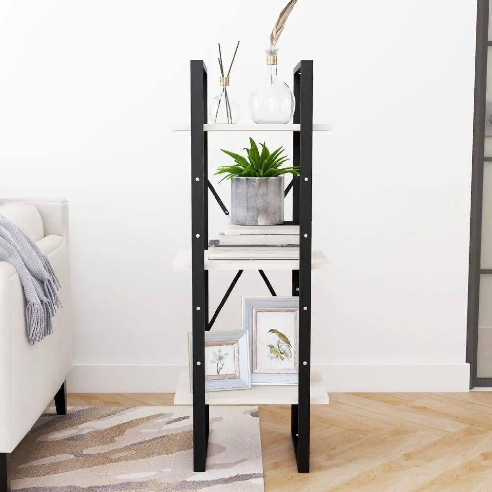 New Kirjahylly 40x30x105-210cm, eri materiaaleja/kokoja ja värejä Kirjahyllyt