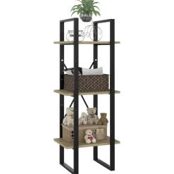 New Kirjahylly 40x30x105-210cm, eri materiaaleja/kokoja ja värejä Kirjahyllyt