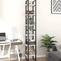 New Kirjahylly 40x30x105-210cm, eri materiaaleja/kokoja ja värejä Kirjahyllyt