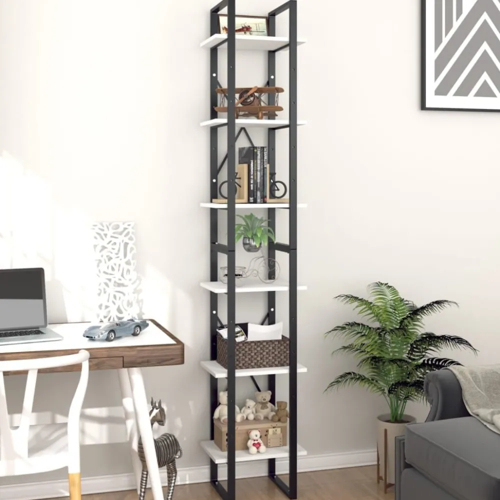 New Kirjahylly 40x30x105-210cm, eri materiaaleja/kokoja ja värejä Kirjahyllyt