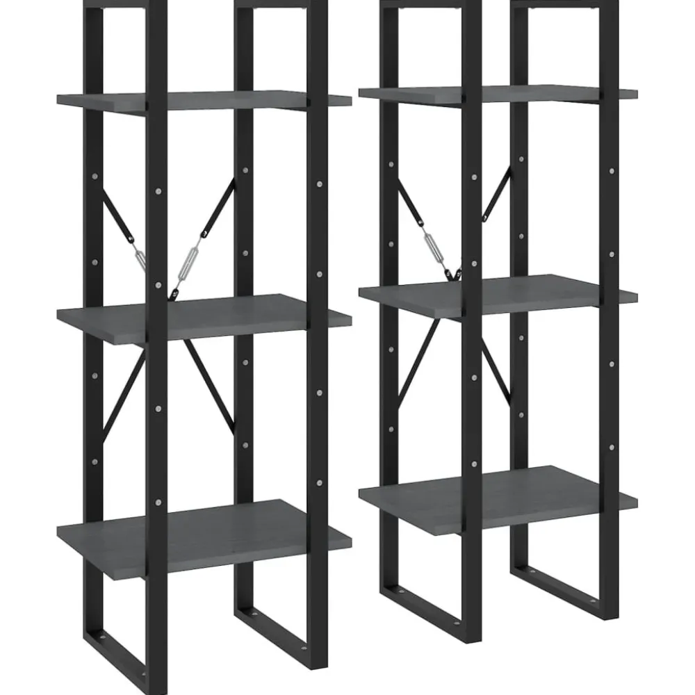 New Kirjahylly 40x30x105-210cm, eri materiaaleja/kokoja ja värejä Kirjahyllyt