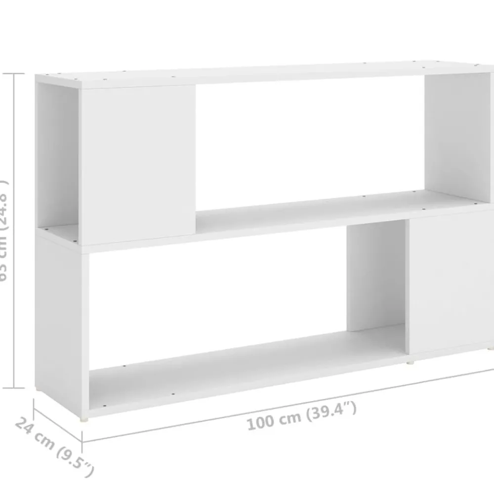 Kirjahylly 100x24x63cm, eri värejä*FinePRICE Online