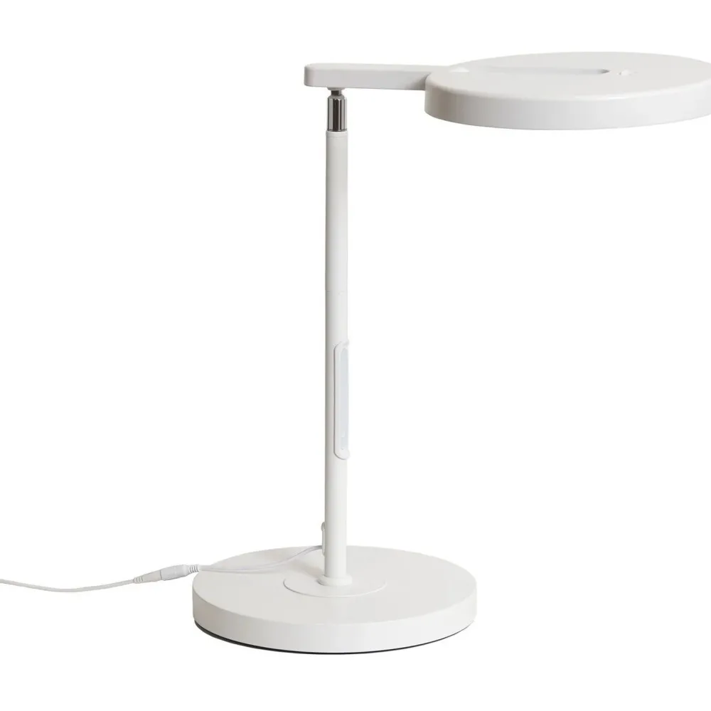 Kirkasvalo/työpöytävalaisin Stella 25x45x25cm 24W LED valkoinen Kirkasvalolamput