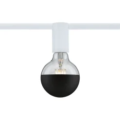 Discount Kiskovalaisimen sovitin URail E27 max 20W himmennettävä signaalivalkoinen Valaisintarvikkeet