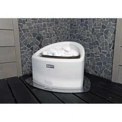 Kiuaskivet Ø 5-10cm, valkoinen, 10kg*Narvi Hot