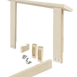 Kiuassuojakaide , 990mm, lyhennettävä, puuvalmis, eri vaihtoehtoja*Hermanni Outlet