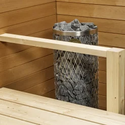 Outlet Kiukaan suojakaide/jalkatuki Log I-malli kuusi Laude-Elementit