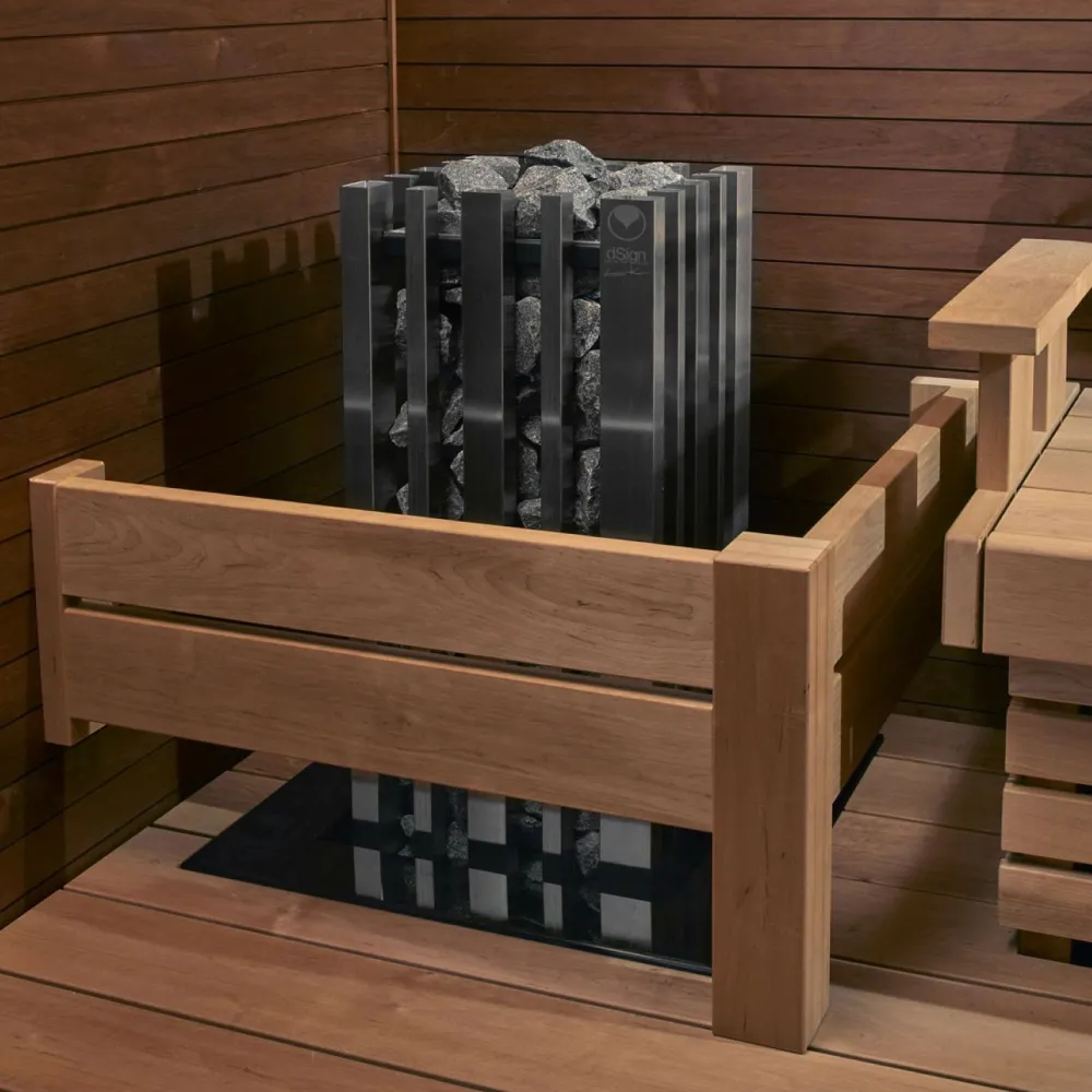Kiukaan suojakaide Relax L-malli alalauteelle*Sun Sauna Sale
