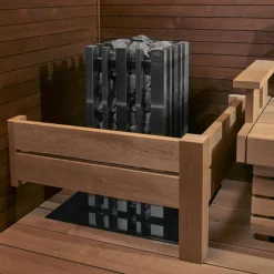 Kiukaan suojakaide Relax L-malli alalauteelle*Sun Sauna Sale