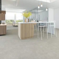 Discount Kivikomposiittivinyylilaatta Louhen rantakallio, integroitu askeläänieriste Vinyylilattiat|Komposiittilattiat