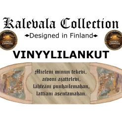 Kivikomposiittivinyylilankku Ilmattaren usvatammi, integroitu askeläänieriste*DomusFlooring Clearance