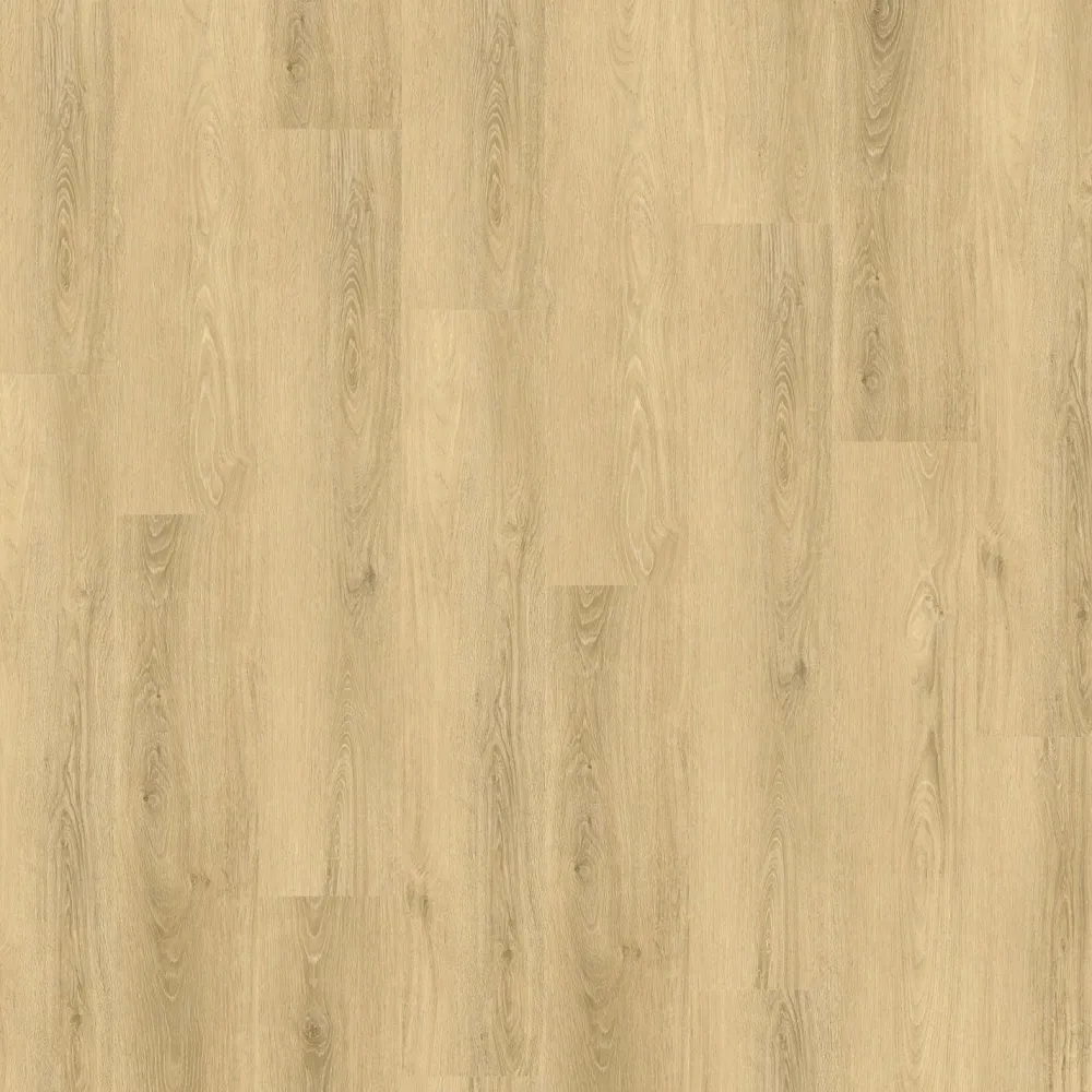 Kivikomposiittivinyylilankku Vetehisen valkotammi, integroitu askeläänieriste*DomusFlooring Hot