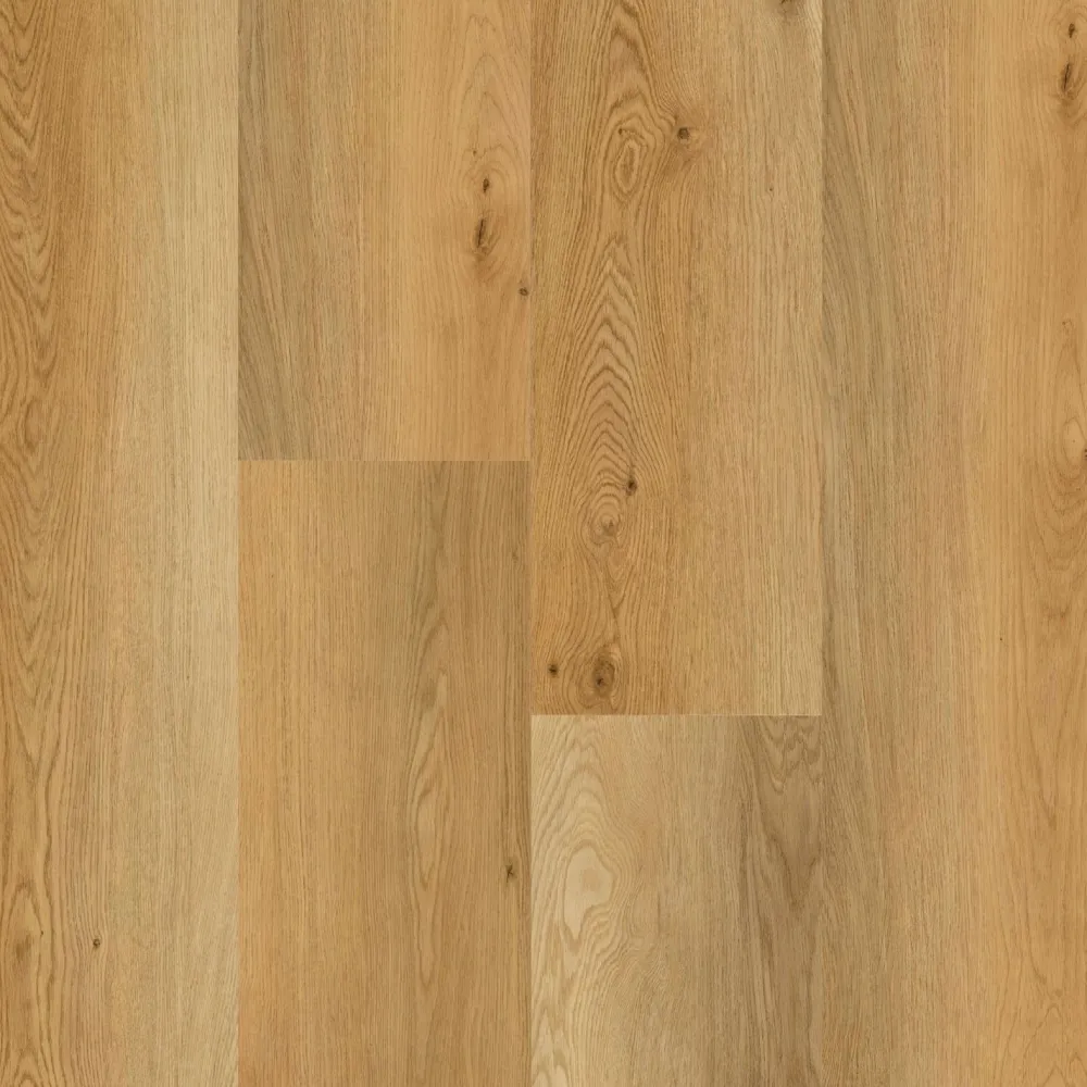 Kivikomposiittivinyylilankku Mielikin metsätammi, integroitu askeläänieriste*DomusFlooring Outlet