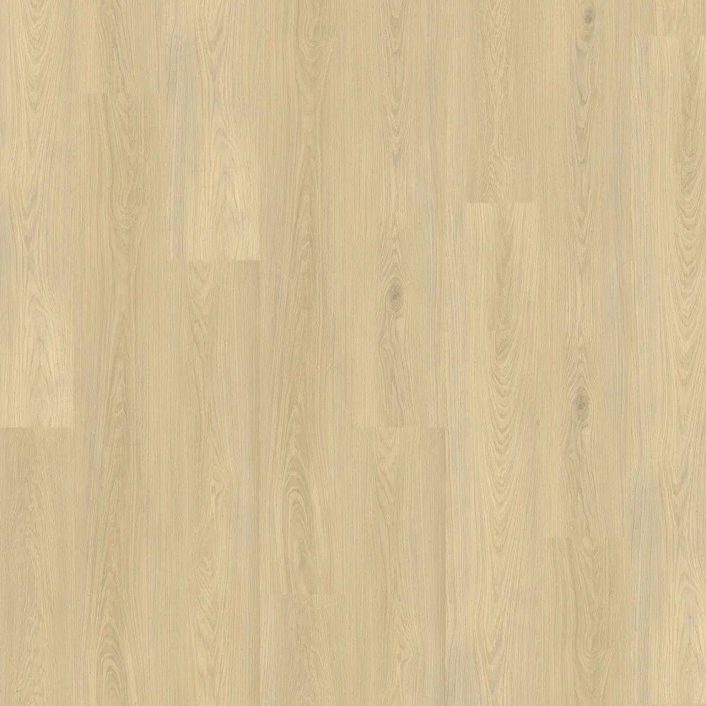 Kivikomposiittivinyylilankku Vellamon vaalea tammi, integroitu askeläänieriste*DomusFlooring Outlet