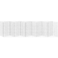 Kivikori galvanoitu teräs 300x30x100cm*FinePRICE Hot