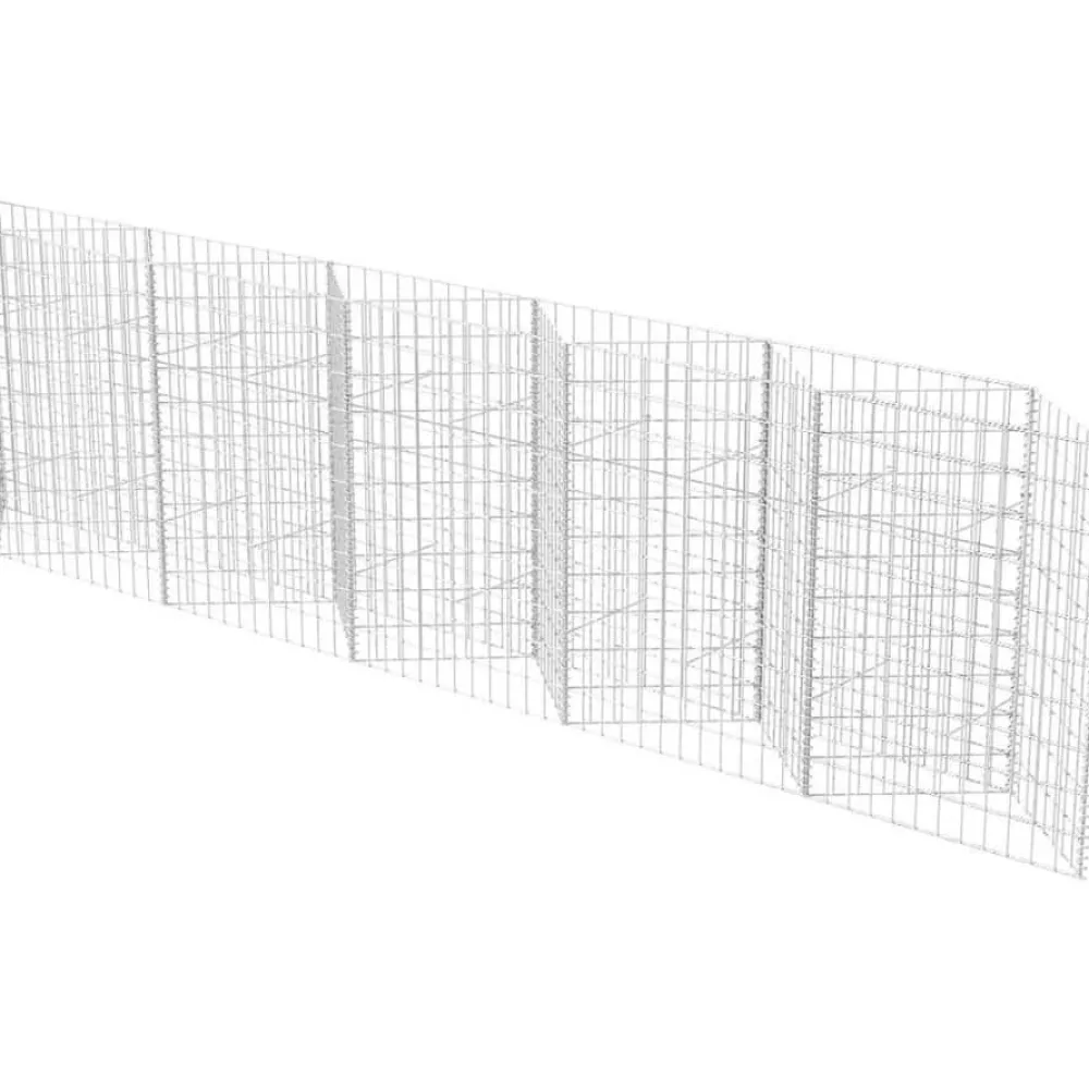 Kivikori galvanoitu teräs 300x30x100cm*FinePRICE Hot