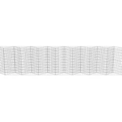 Kivikoriseinä galvanoitu teräs 450x30x100cm*FinePRICE Best