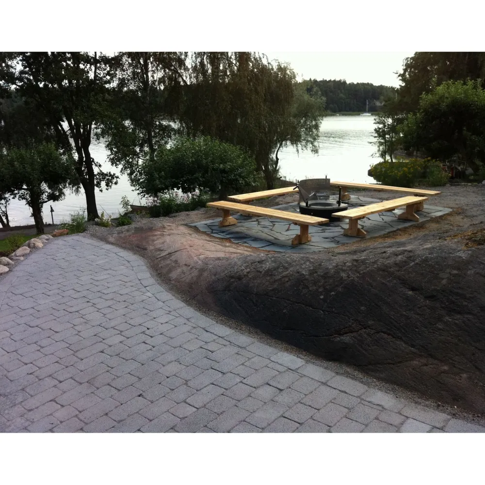 Discount Kivisarja Sofia 60 mm patinoitu harmaa Betonikivet