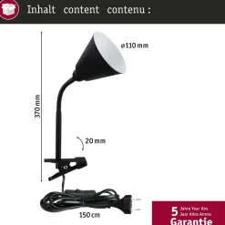 Sale Klipsivalaisin Vitis, E14, eri värejä Nipistinvalaisimet