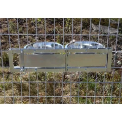 Kääntyvä kuppiteline verkkotarhaan 2 x 2,8 l*Jämpti Sale