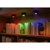 Discount Kohdevalaisin RGB LED ladattava, 3 kpl, musta Keittiövalaisimet