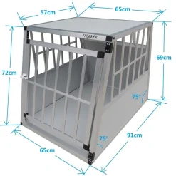 Koiran kuljetushäkki M 69 x 65 x 91 cm Lemmikkitarvikkeet