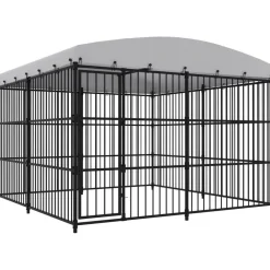 Koiratarha katoksella, 300x300x210cm*FinePRICE Clearance