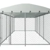 Koiratarha katoksella, 8x4x2m*FinePRICE Clearance