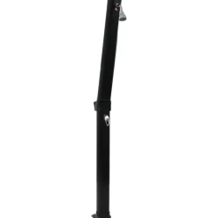 Kokoontaittuva aurinkovoimasuihku 214 cm musta 23 l*FinePRICE