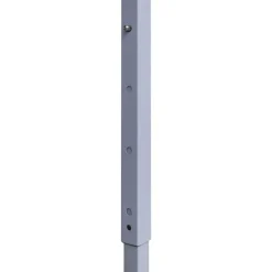 Kokoontaittuva juhlateltta 2 sivuseinää 2x2 m teräs kerma*FinePRICE Sale