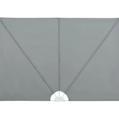 Kokoontaittuva terassin sivumarkiisi harmaa 240x160 cm*FinePRICE New
