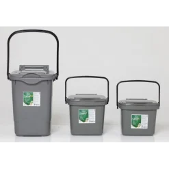 Kompostiämpäri 7l harmaa*Greenline