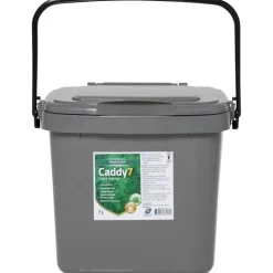 Kompostiämpäri 7l harmaa*Greenline