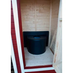Hot Kompostoiva puucee 1140x1170x2620 mm Kompostikäymälät|Puuceet Ja Ulkohuussit