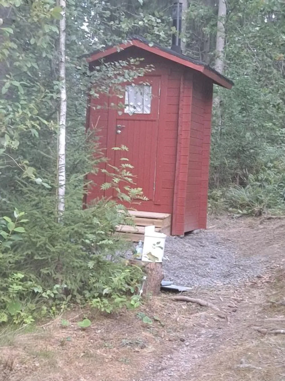 Best Kompostoiva puucee Onni kompostikäymälällä Kompostikäymälät