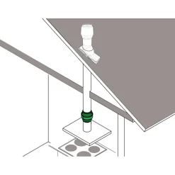 Kondenssiveden kerääjä Ø125/150mm*Savo New