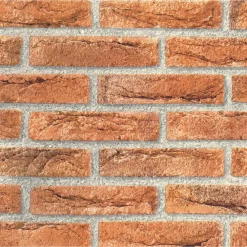 New Kontaktimuovi 346-0221, 0.45x2m, Kivet Ahaus punainen Sisustusmuovit