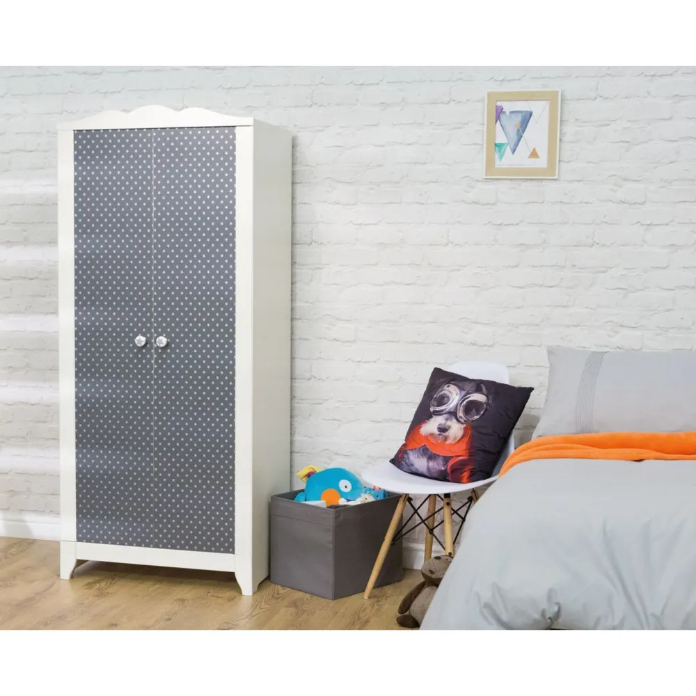 Kontaktimuovi 346-0653, 0.45x2m, tähti, harmaa*D-C-Fix Discount
