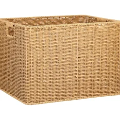 Clearance Kori BASILE 45x37xK32 cm, luonnonväri, ruskea Piensäilytys Ja Korit