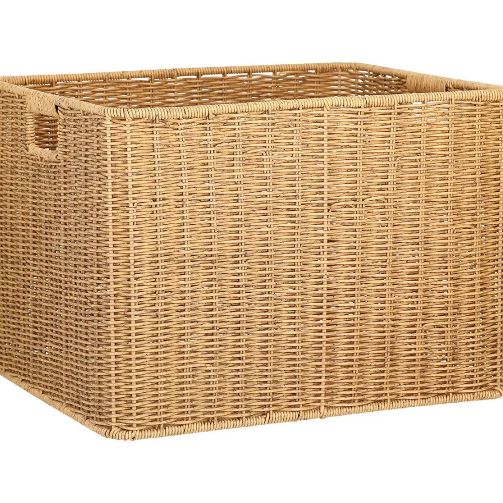 Clearance Kori BASILE 45x37xK32 cm, luonnonväri, ruskea Piensäilytys Ja Korit