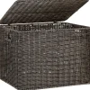 Clearance Kori BASILE 39x31xK29 cm, tummanruskea Piensäilytys Ja Korit