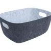 Best Kori LIDO POP 36x28xK16 cm, tummanharmaa Piensäilytys Ja Korit