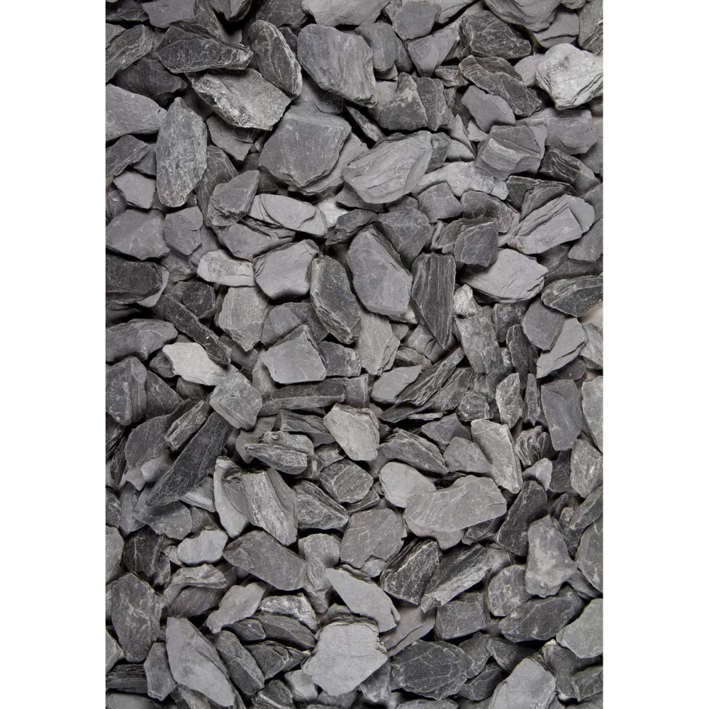 Koristekivi Liuskemurske 20-40 mm 800 kg suursäkki grafiitti*Benders